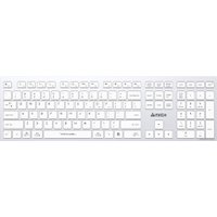 Клавиатура A4Tech Fstyler FBX50C (серебристый/белый)