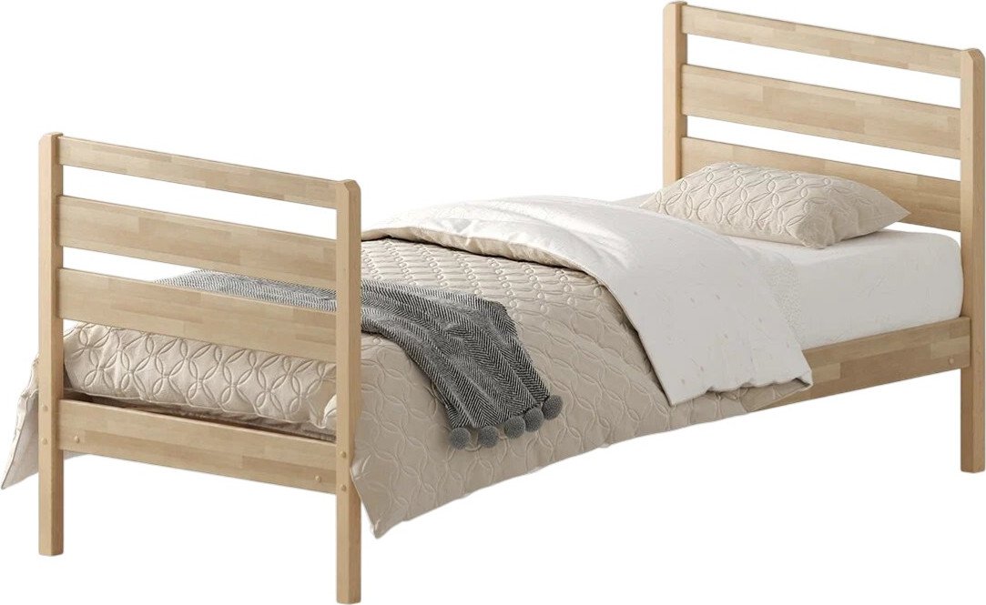 

Кровать Домаклево Лето 90x190+В3+В3 (натуральный)