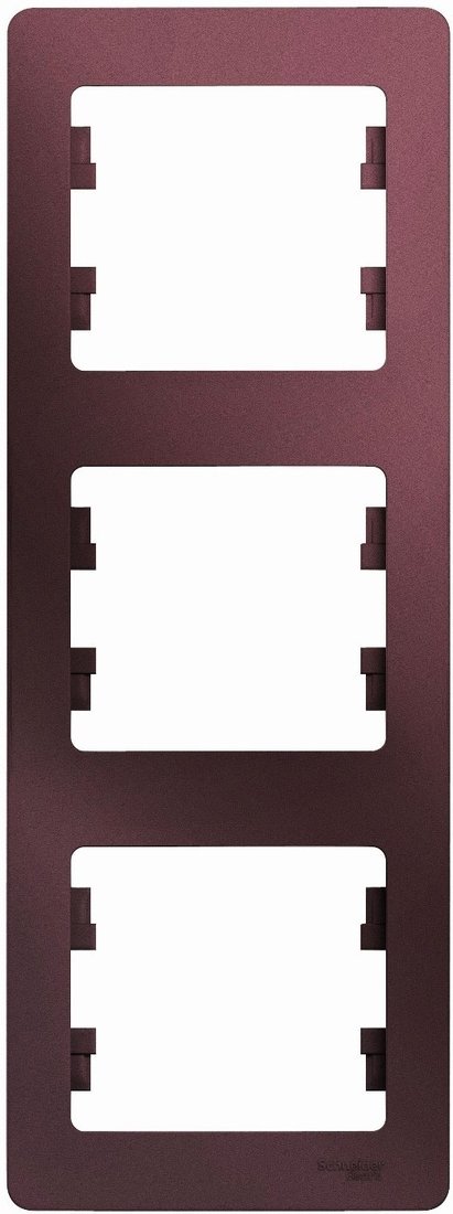 

Рамка Schneider Electric Glossa GSL001107
