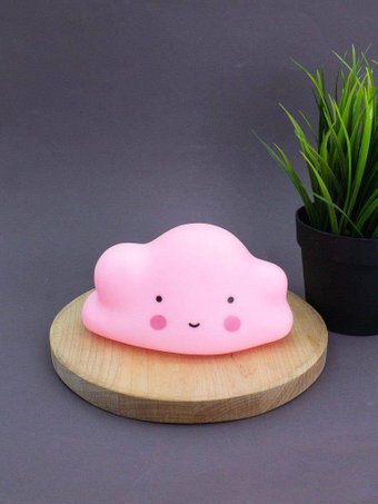 Ночник ILikeGift Облачко 149-003-02 (розовый)