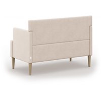 Диван Mio Tesoro Киус с подушками (микровелюр/бежевый №1)