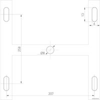 Светильник-тарелка Arlight IM-QUADRO-EMERGENCY-3H-S350x350-33W 041010