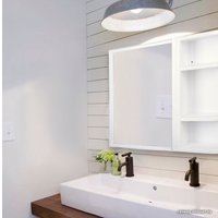  Berossi Шкаф с зеркалом ВК Hilton Universal (снежно-белый)