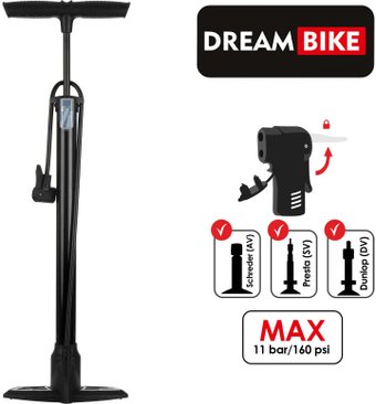 Насос ручной велосипедный Dream Bike 5259596