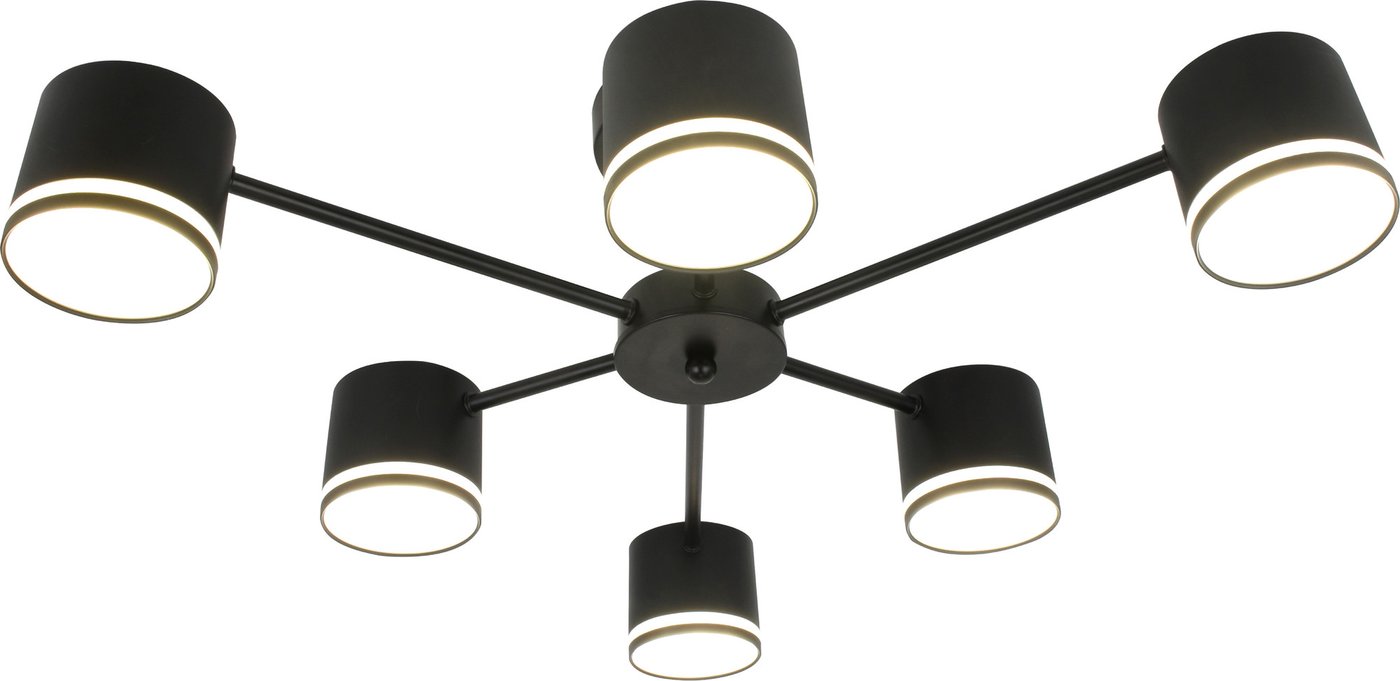 

Припотолочная люстра Mirastyle XL-60350/6 BK