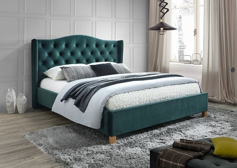 

Кровать Signal Aspen Velvet 180x200 (зеленый)