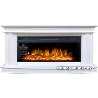 Каминокомплект Smolcom Deli V42 с Royal Flame Vision 42 LOG LED (бьянко белый)