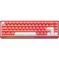 Клавиатура Akko Ray68 HE Magnetic Misty Red & White (Akko AstroAim Magnetic)