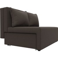 Диван Лига диванов Лагуна 125931 (рогожка амур коричневый)