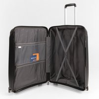 Чемодан-спиннер Rozan 8823 75 см (черный)