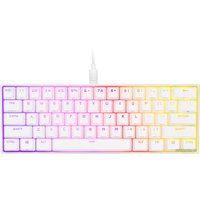Клавиатура Corsair K65 RGB Mini 60% (белый, Cherry MX Speed, нет кириллицы)