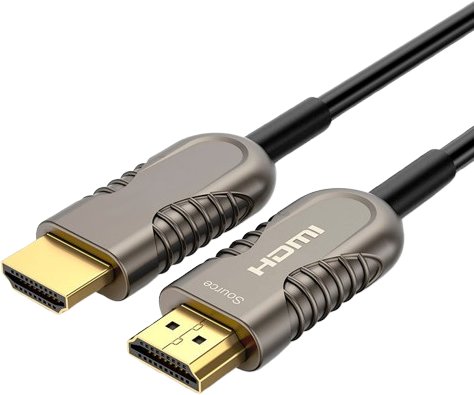 

Кабель USBTOP Optical UltraHD 4K v2.0 HDMI - HDMI (100 м, черный)