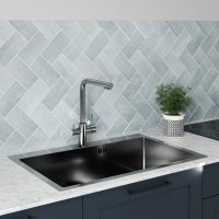 Кухонная мойка Floracio Steel F.7551.GM