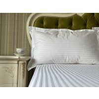 Простыня Lilia Сатин Прс-160x200x25 (белый)