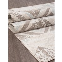 Ковер для жилой комнаты Merinos Naturel D979-STAN-BEIGE-BLUE (2х2.9)
