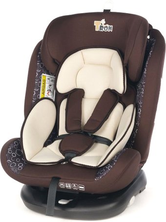 Детское автокресло Tron Wizard Isofix (brown/print)