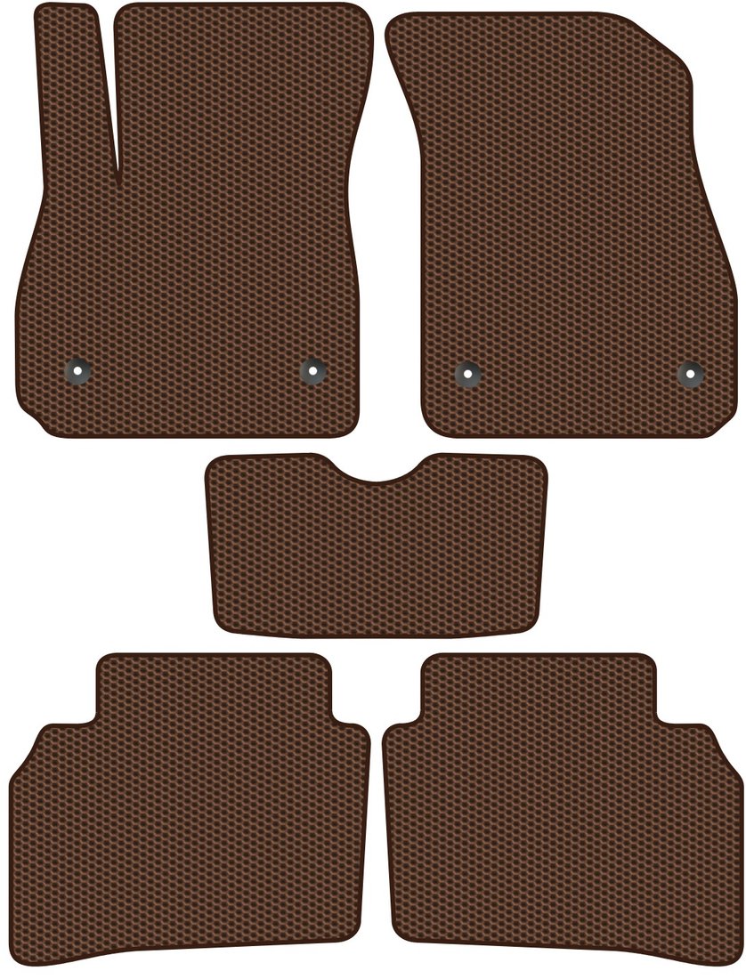 

Комплект ковриков для авто Alicosta Opel Insignia II (универсал / Z18) 2017 - Н.В. (коричневый, сота)