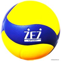 Футбольный мяч Zez V200 (5 размер, желтый/синий)
