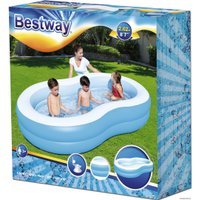 Надувной бассейн Bestway Большая лагуна 54117 (262х157х46)