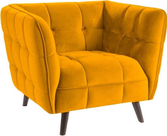

Интерьерное кресло Signal Castello Velvet 1 Bluvel 68 (карри)