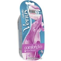 Бритвенный станок Gillette Venus Spa Breeze 2 сменные кассеты с гелем