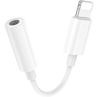 Адаптер Borofone BV21 Lightning - 3.5 мм (белый) в Бресте