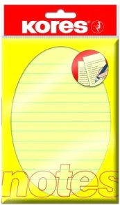 

Стикеры Kores 46510.03 (желтый)