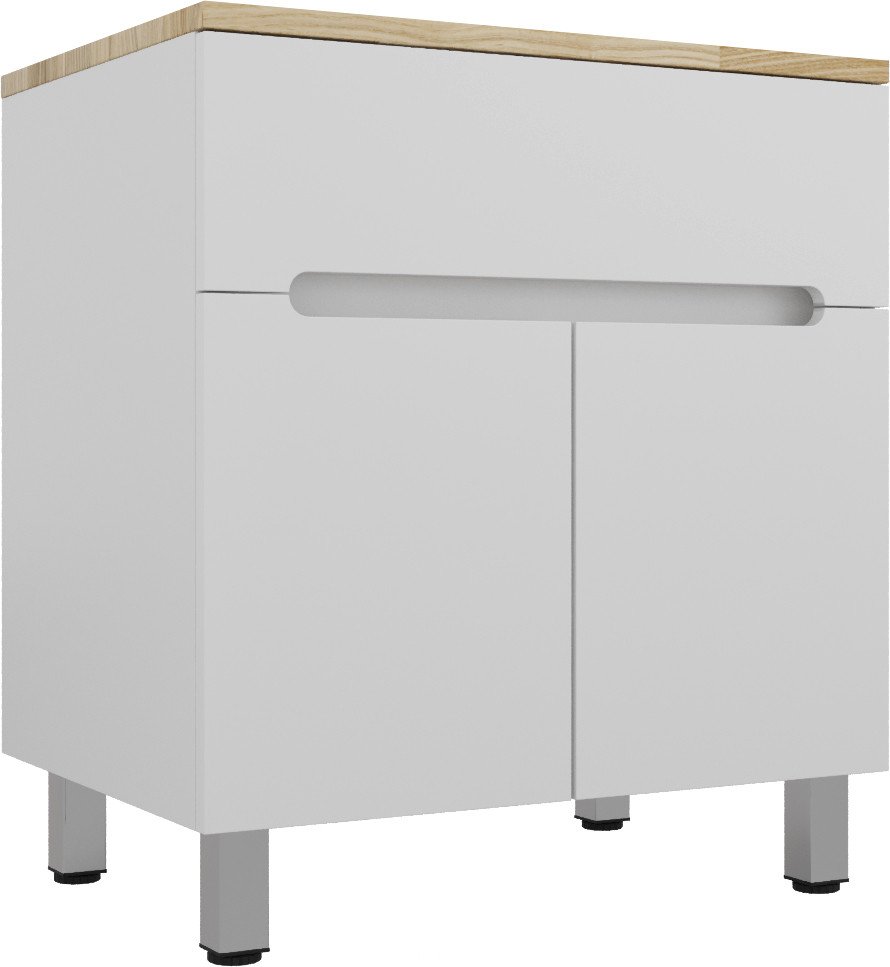 

Style Line Тумба под умывальник Бали 60см 1 ящик Plus (напольная)