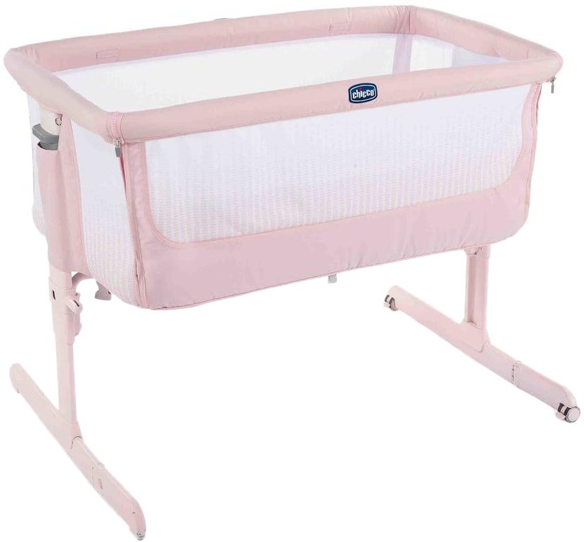 

Приставная детская кроватка Chicco Next2me Air (paradise pink)