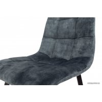 Стул AksHome Vermont Vintage (винтажный синий велюр UF912-5/черный)