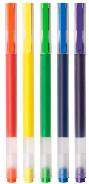 

Набор гелевых ручек Xiaomi Mi Jumbo Gel Ink Pen MJBWB03WC (5 шт)