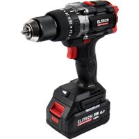 Ударная дрель-шуруповерт ELITECH CD 20BL2 E2201.042.01 (с 1-им АКБ, кейс)