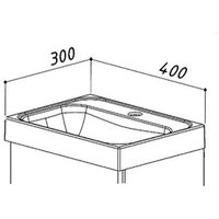 Умывальник Belux Бостон 400 в Лиде
