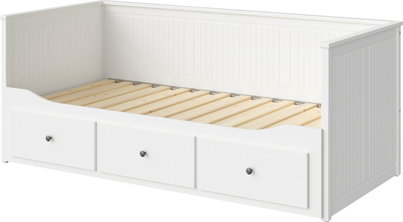 Кровать с выдвижным спальным местом Ikea Hemnes 90349326