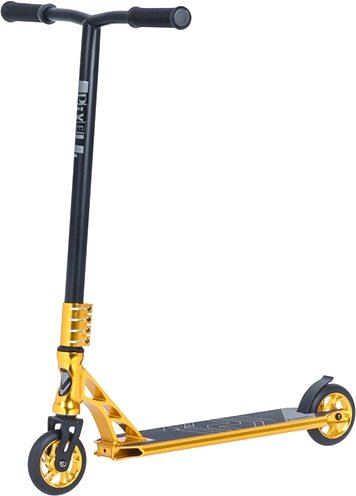 

Трюковый самокат Novatrack Pixel BL 110A.PIXEL.GD20 (черный/золотистый)