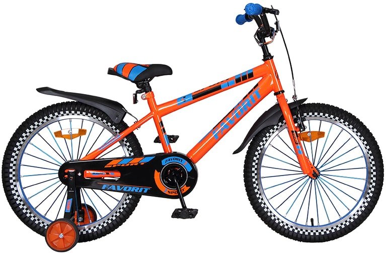 

Детский велосипед Favorit Sport 20 (оранжевый, 2020)