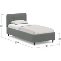 Кровать Moon Family 1253 MF008502 90x200