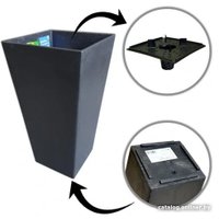 Вазон Multy Home Sonata EU5100006 (черный сланец)