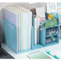 Органайзер настольный Deli PK110 (голубой)