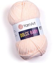 Dolce baby 754 50 г 85 м (молочный)