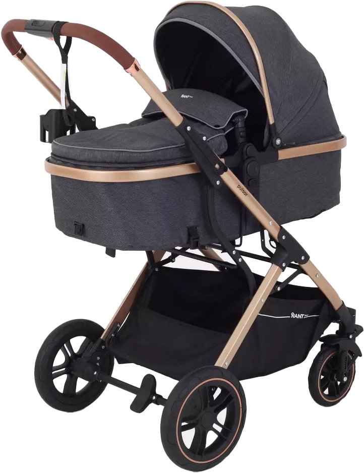 

Универсальная коляска Rant Basic Pulsar Gold RA160 (2 в 1, grey)