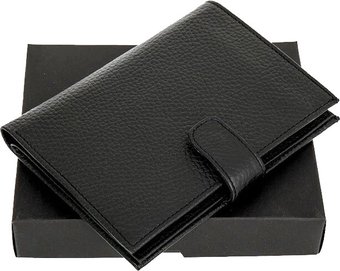 Портмоне с автодокументами Sergio Belotti и отделением для паспорта 700178 (black)