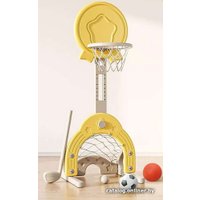 Баскетбольная стойка Perfetto Sport Гольф PS-074-Y (жёлтый)