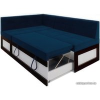 Угловой диван Мебель-АРС Нотис левый 207x82x132 (темно-синий Luna 034)