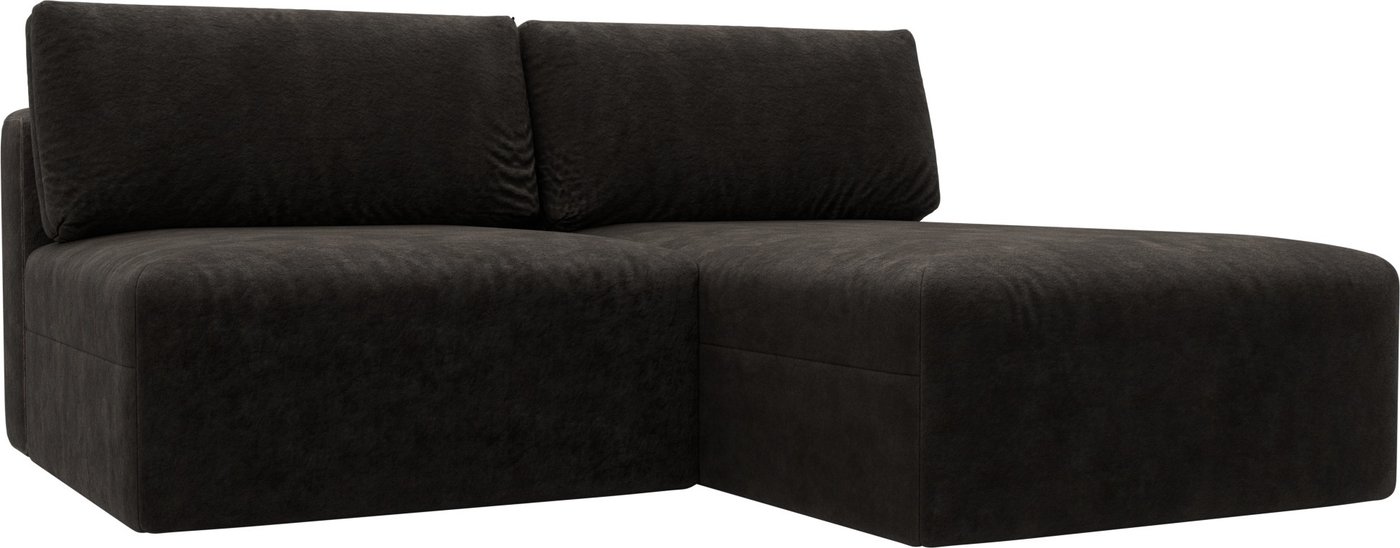 

Угловой диван Лига диванов Лига-060 НПБ угол универсальный 129511 (велюр Brut 17 коричневый)