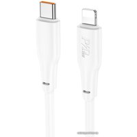 Кабель Hoco X93 USB Type-C - Lightning (2 м, белый)