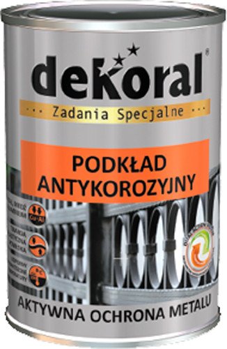 

Грунт-эмаль Dekoral Антикоррозийная 0.9 л (черный)