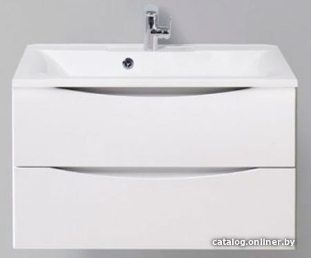 BelBagno Тумба под умывальник Marino-800-2C-SO-BL-P (bianco lucido)