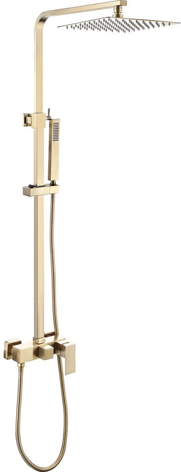

Душевая система Abber Daheim AF8220G (золото матовое)