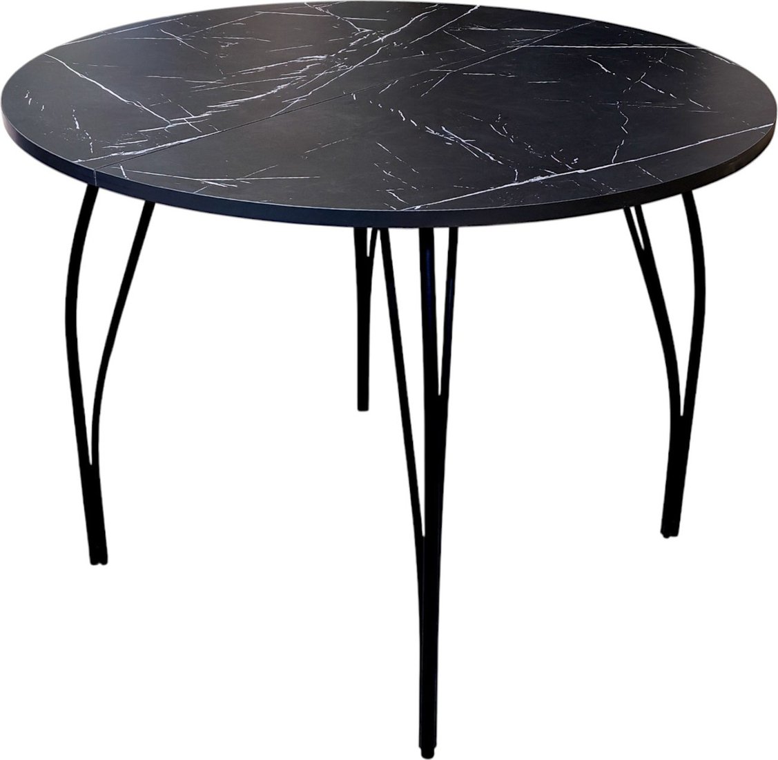 

Кухонный стол Arvento Флок раздвижной (мрамор неро маркина)